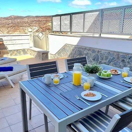 Spacious House With Pool Views And Bbq, Eternal Summer Serenity Dom wakacyjny Mogán